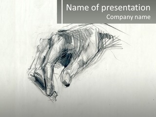 Hand Drawn In Pencil PowerPoint Template