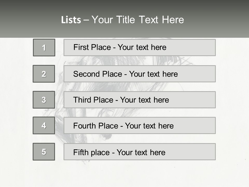 Hand Drawn In Pencil PowerPoint Template