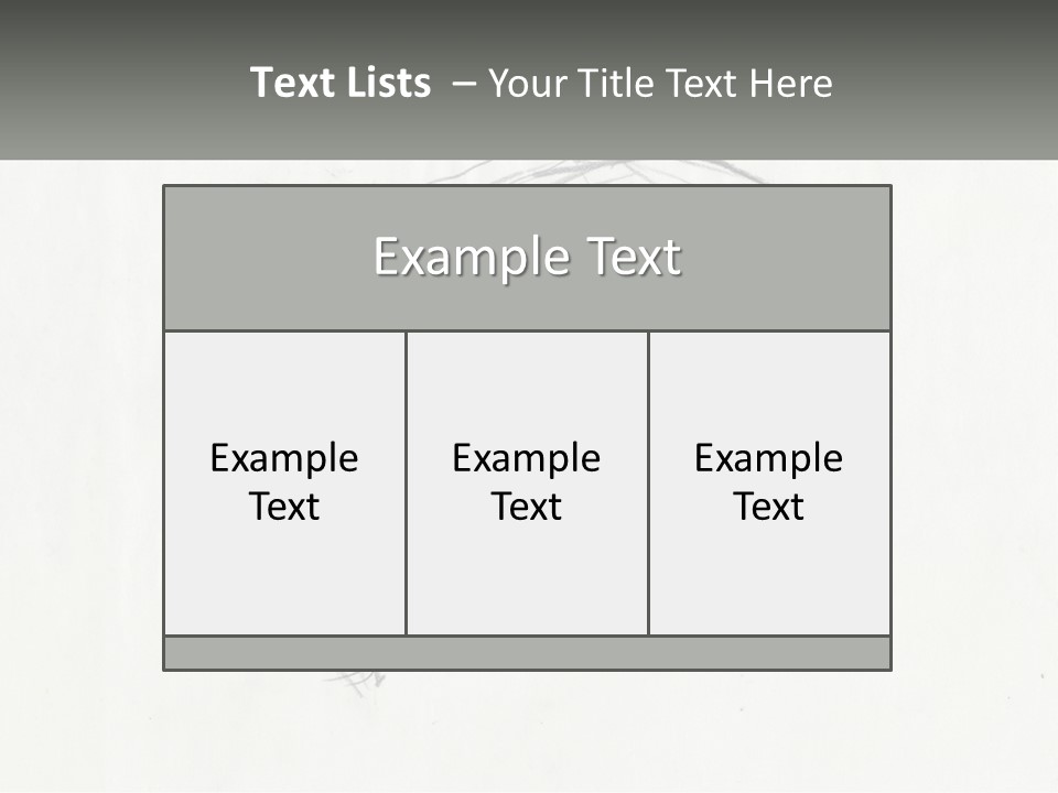 Hand Drawn In Pencil PowerPoint Template