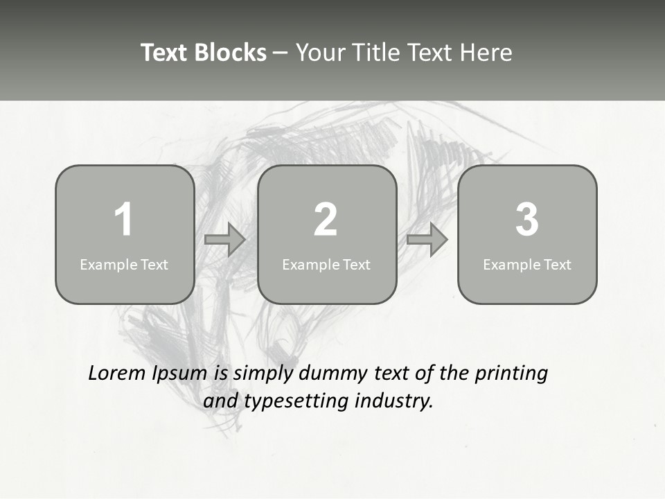 Hand Drawn In Pencil PowerPoint Template
