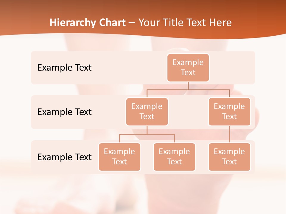 Foot Without Fungus PowerPoint Template