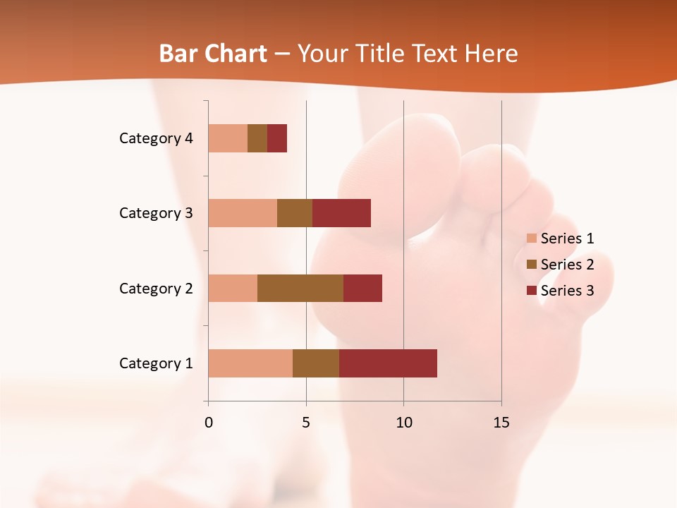 Foot Without Fungus PowerPoint Template