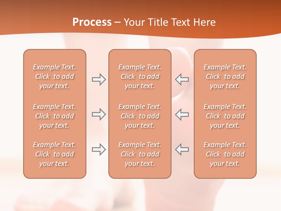 Foot Without Fungus PowerPoint Template
