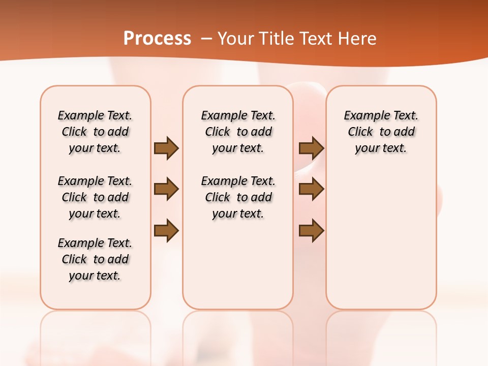 Foot Without Fungus PowerPoint Template