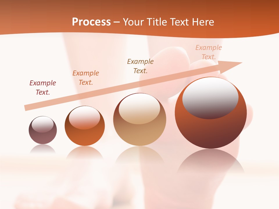 Foot Without Fungus PowerPoint Template