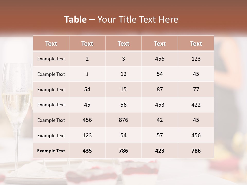 Champagne PowerPoint Template