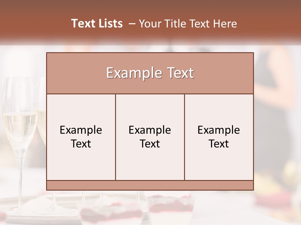 Champagne PowerPoint Template