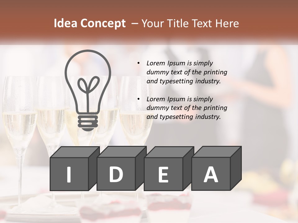Champagne PowerPoint Template
