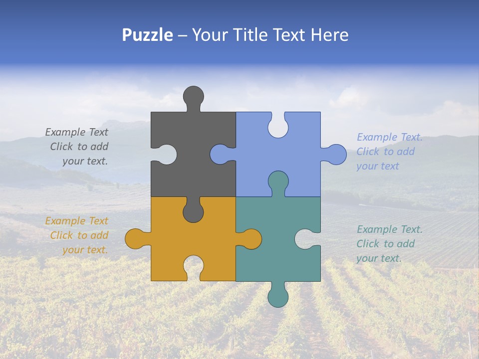 Flower Field PowerPoint Template