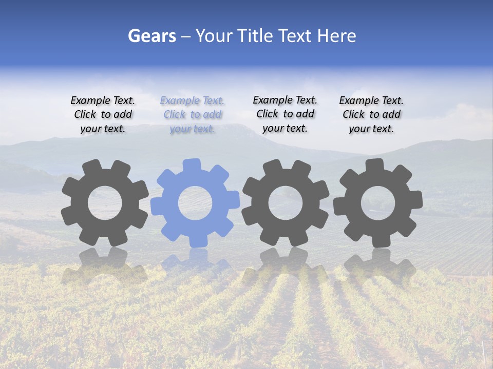 Flower Field PowerPoint Template