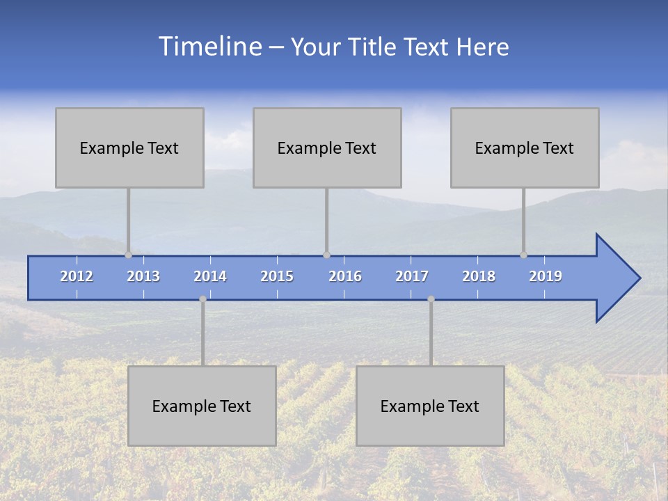 Flower Field PowerPoint Template