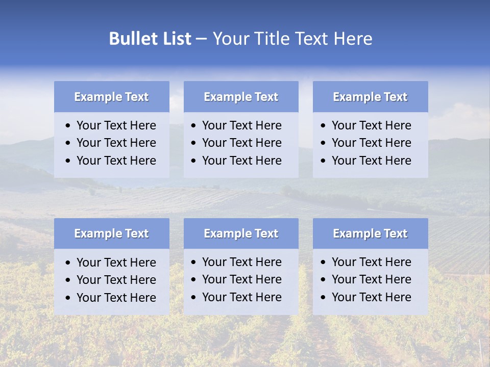 Flower Field PowerPoint Template