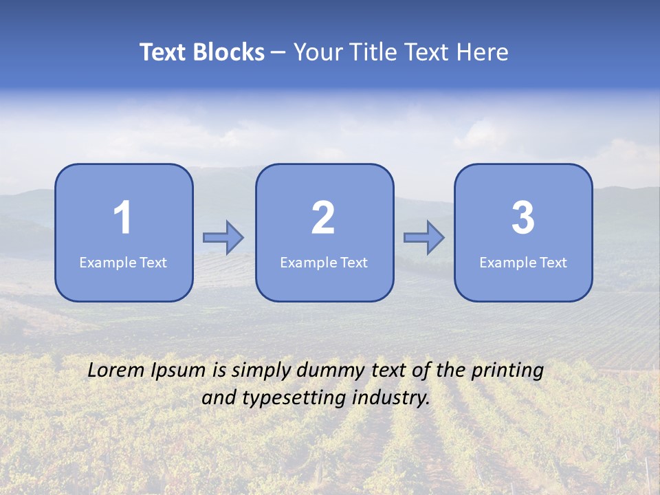 Flower Field PowerPoint Template