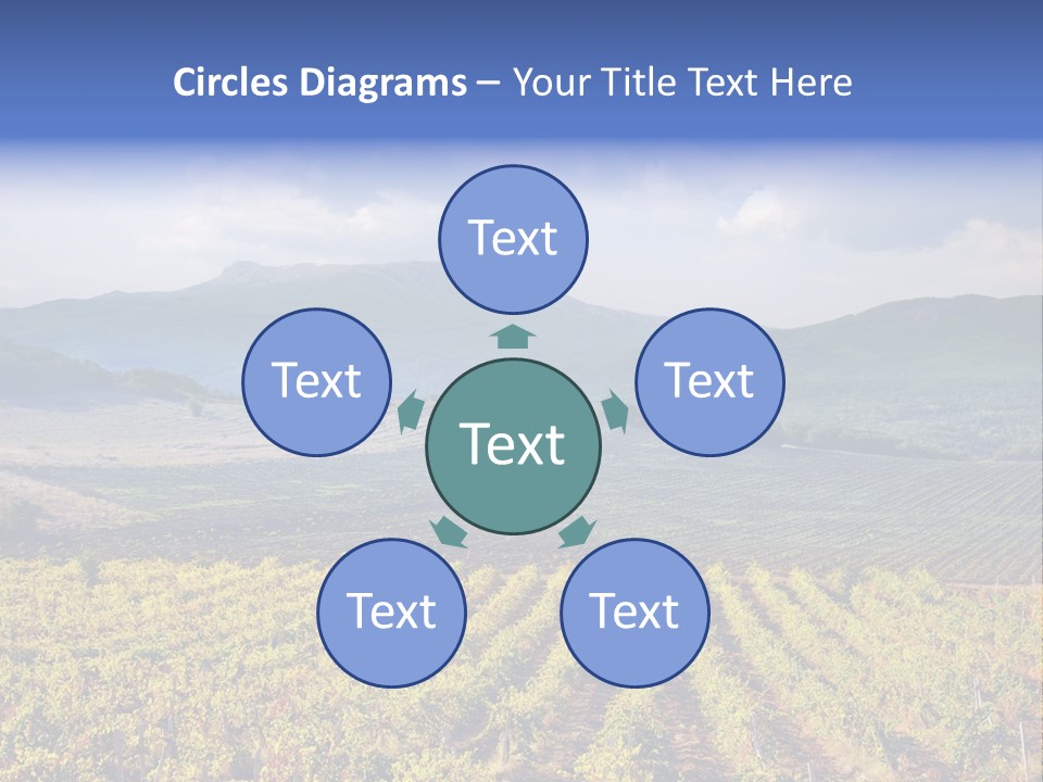 Flower Field PowerPoint Template