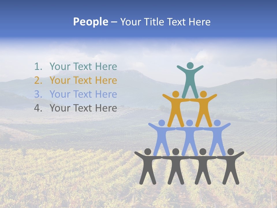 Flower Field PowerPoint Template