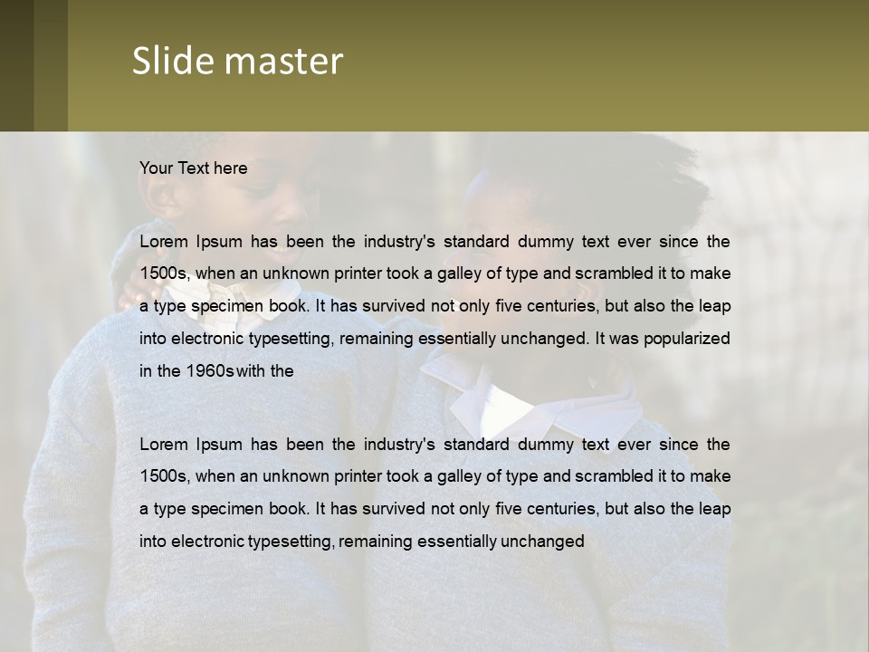 Children PowerPoint Template