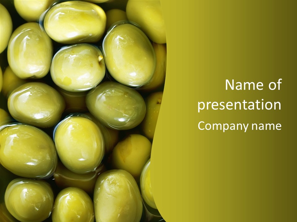 Olives PowerPoint Template