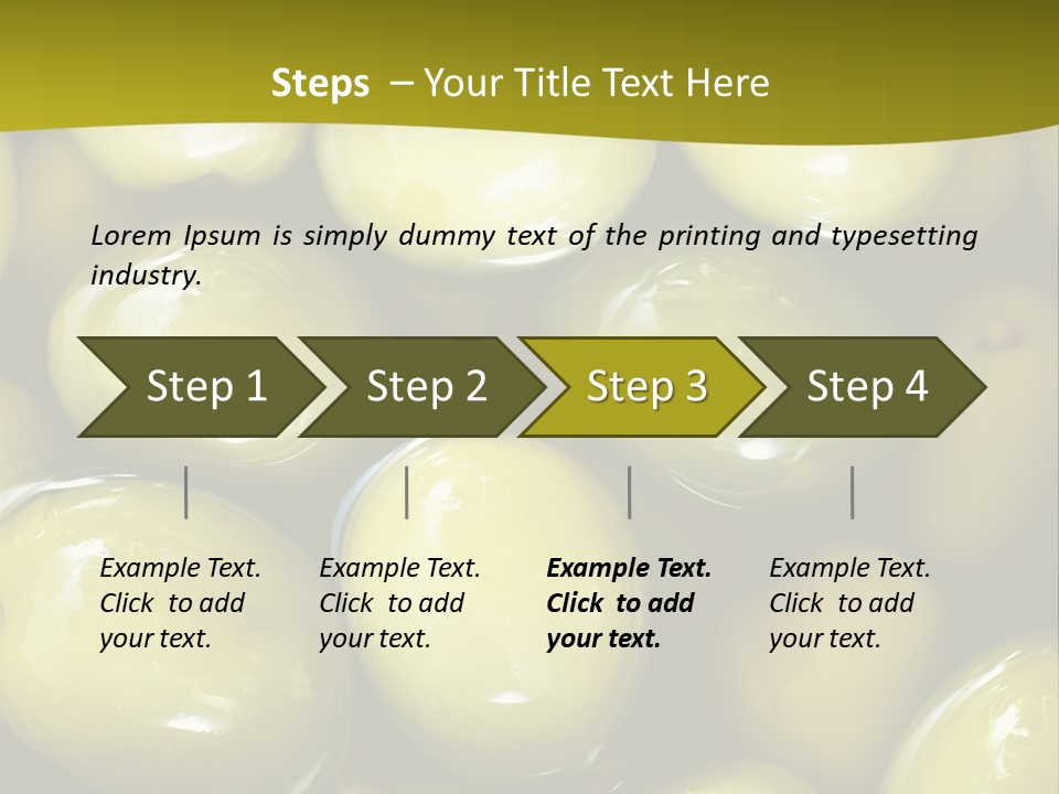 Olives PowerPoint Template