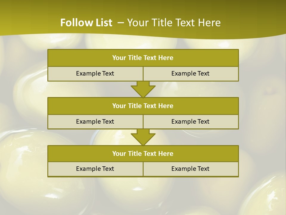 Olives PowerPoint Template