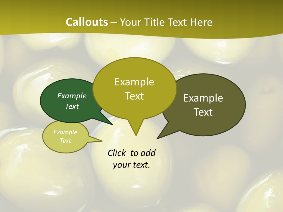 Olives PowerPoint Template