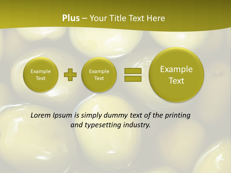 Olives PowerPoint Template