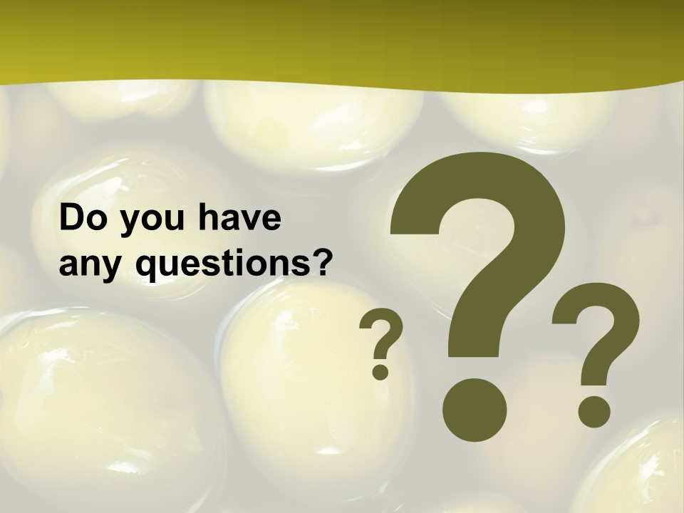 Olives PowerPoint Template