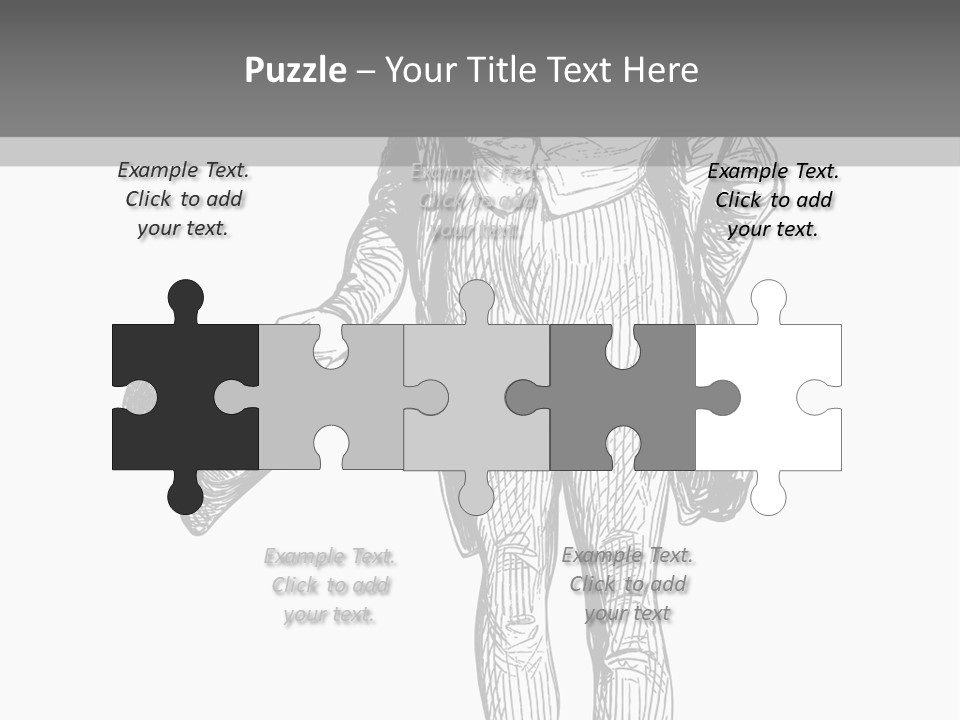 Man With Hat PowerPoint Template