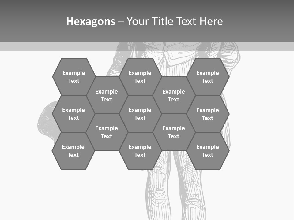 Man With Hat PowerPoint Template