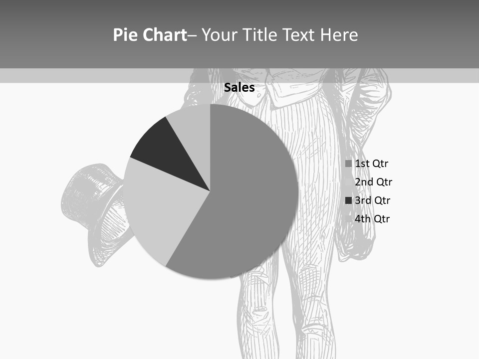 Man With Hat PowerPoint Template