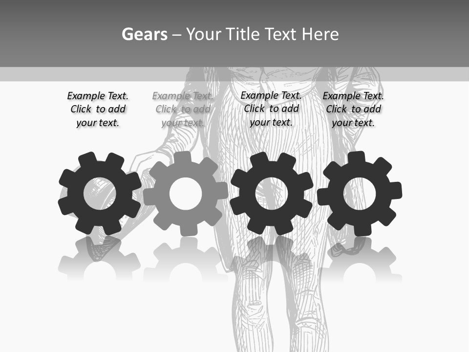 Man With Hat PowerPoint Template