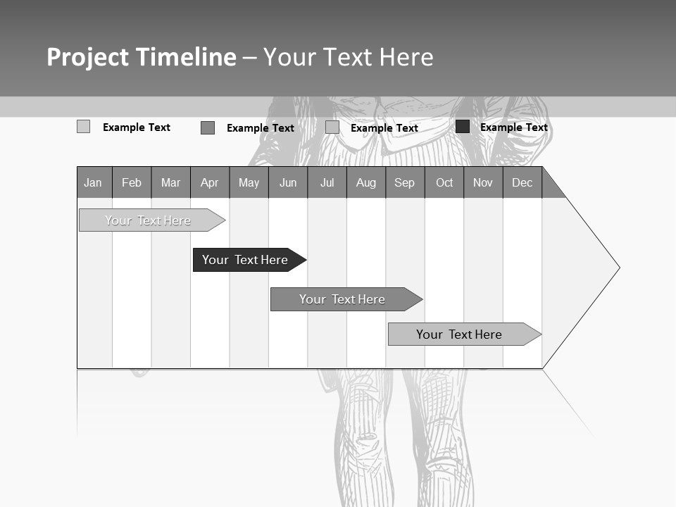 Man With Hat PowerPoint Template