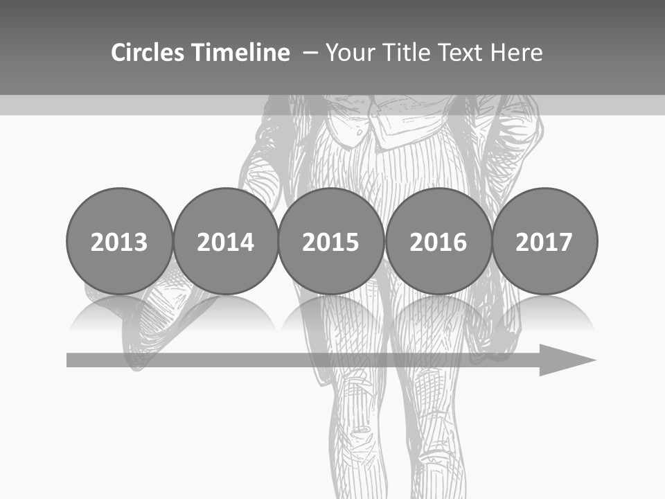 Man With Hat PowerPoint Template