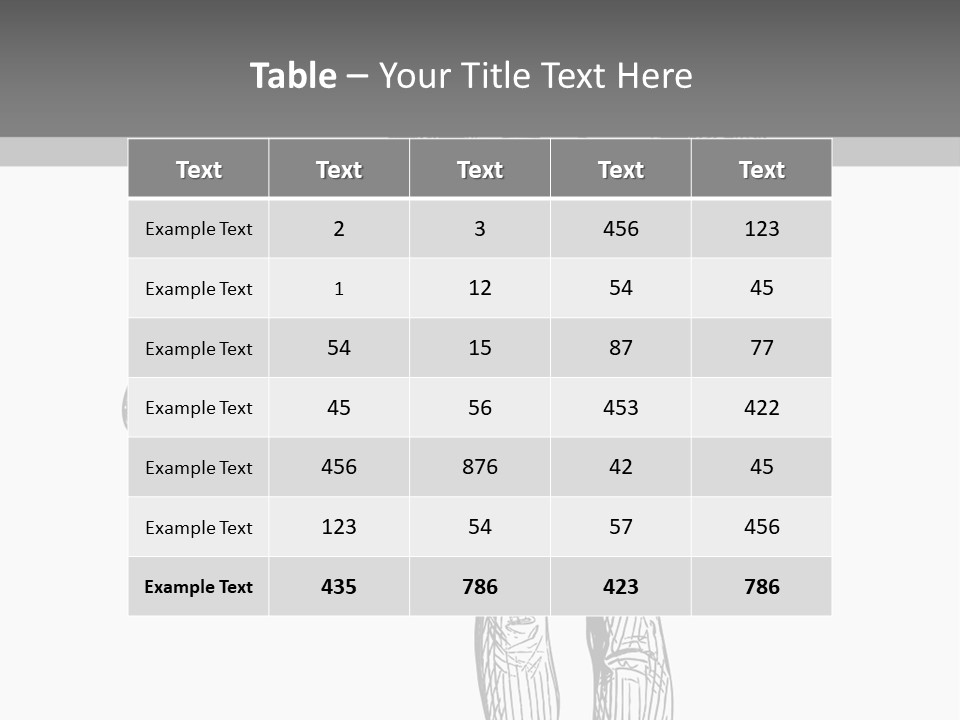 Man With Hat PowerPoint Template