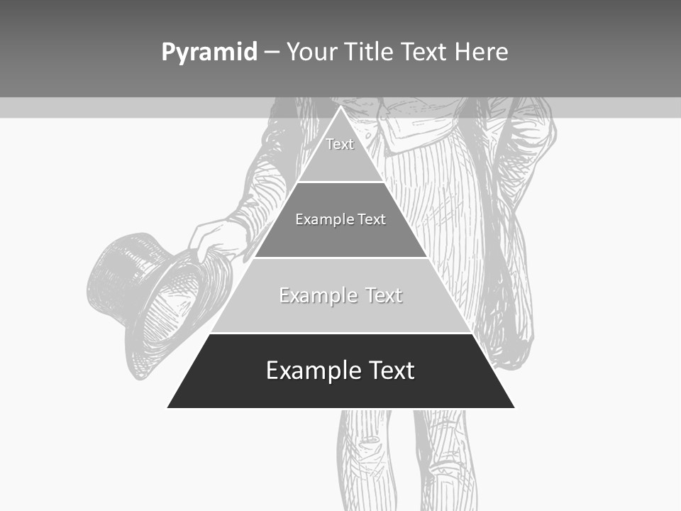 Man With Hat PowerPoint Template