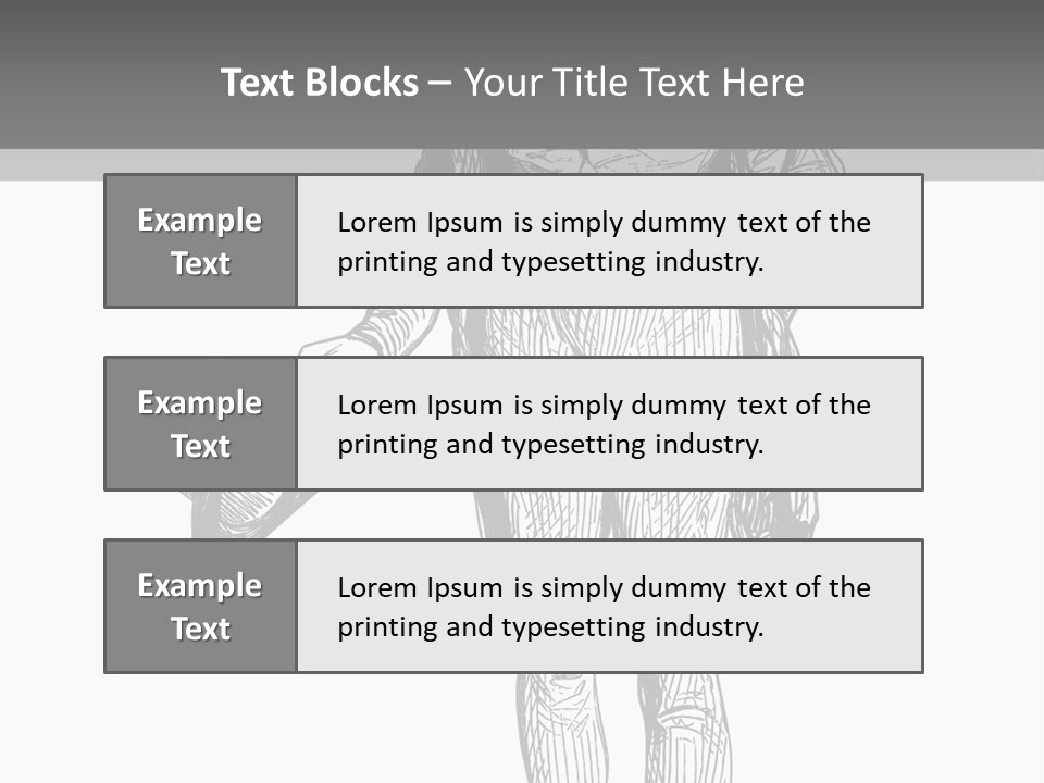 Man With Hat PowerPoint Template