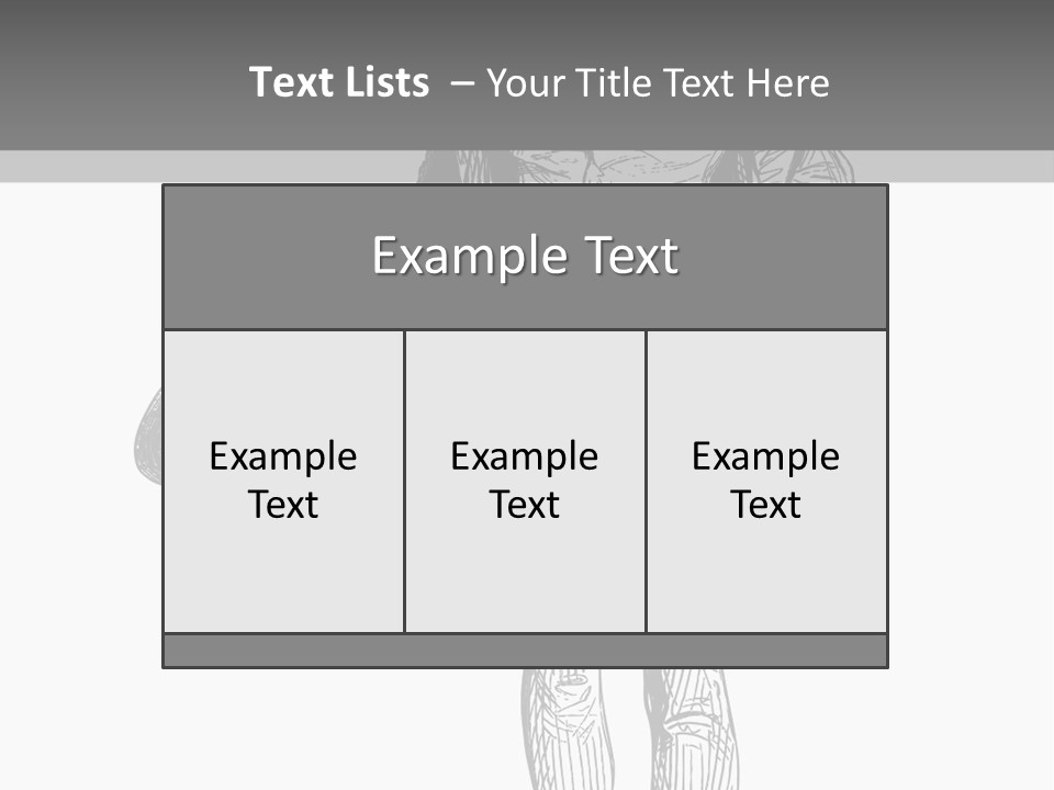 Man With Hat PowerPoint Template