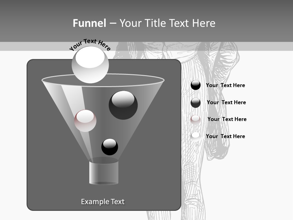 Man With Hat PowerPoint Template