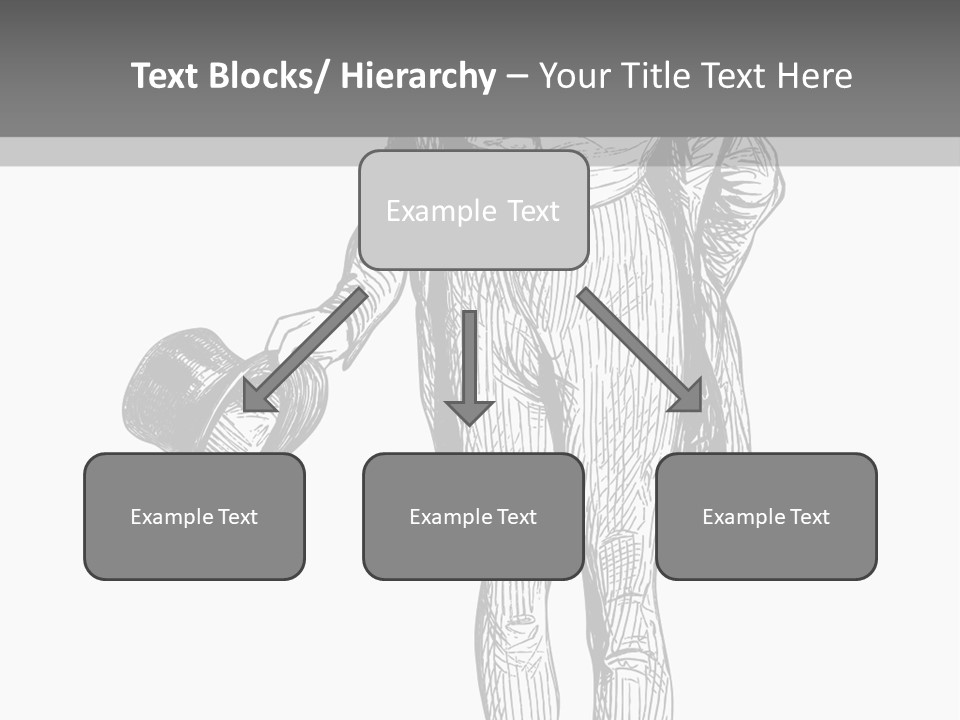 Man With Hat PowerPoint Template