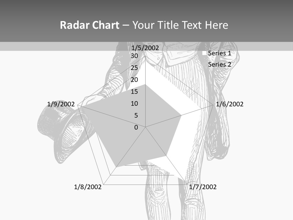 Man With Hat PowerPoint Template