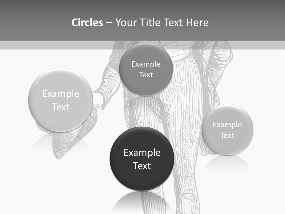 Man With Hat PowerPoint Template