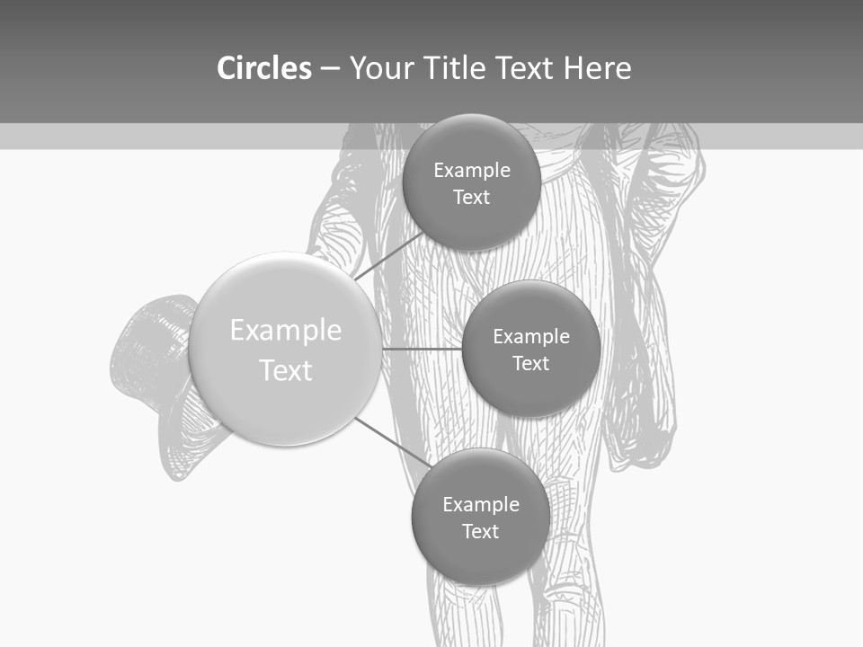 Man With Hat PowerPoint Template