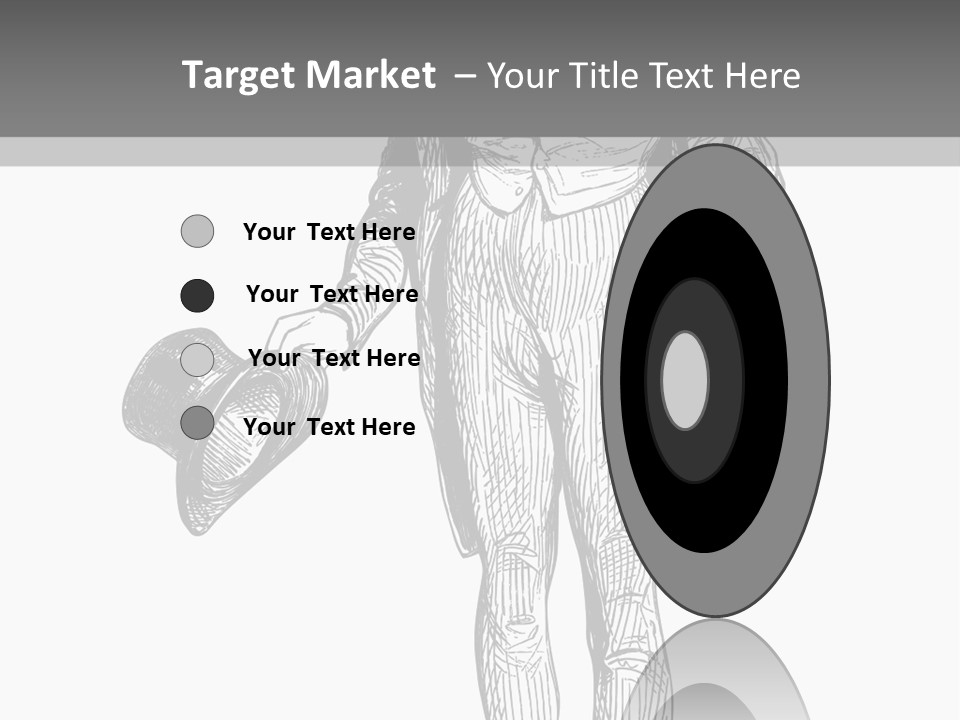 Man With Hat PowerPoint Template