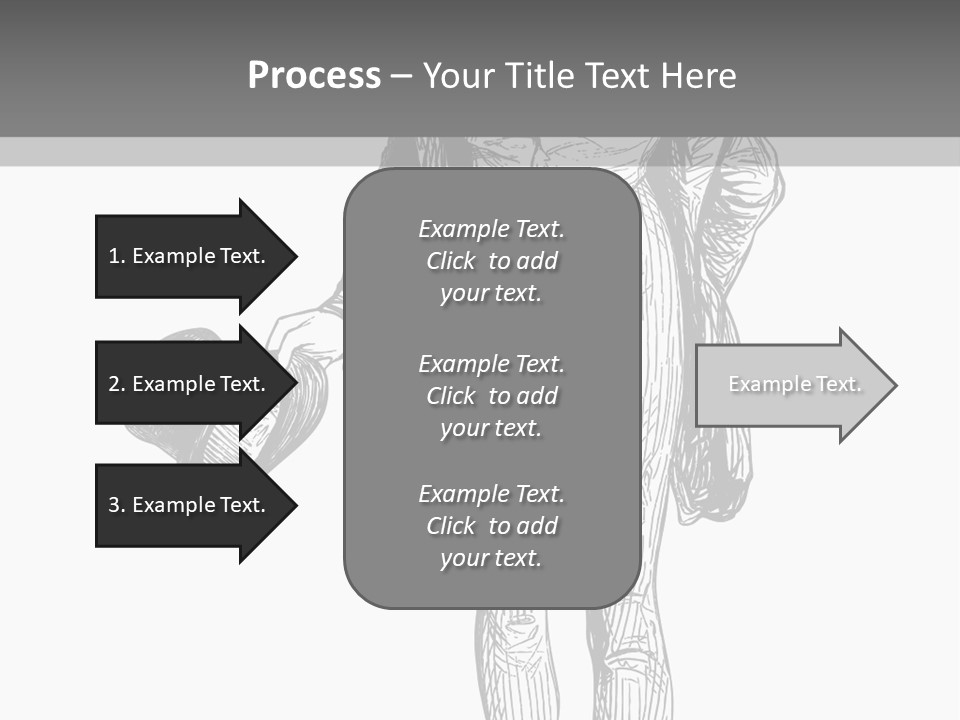Man With Hat PowerPoint Template