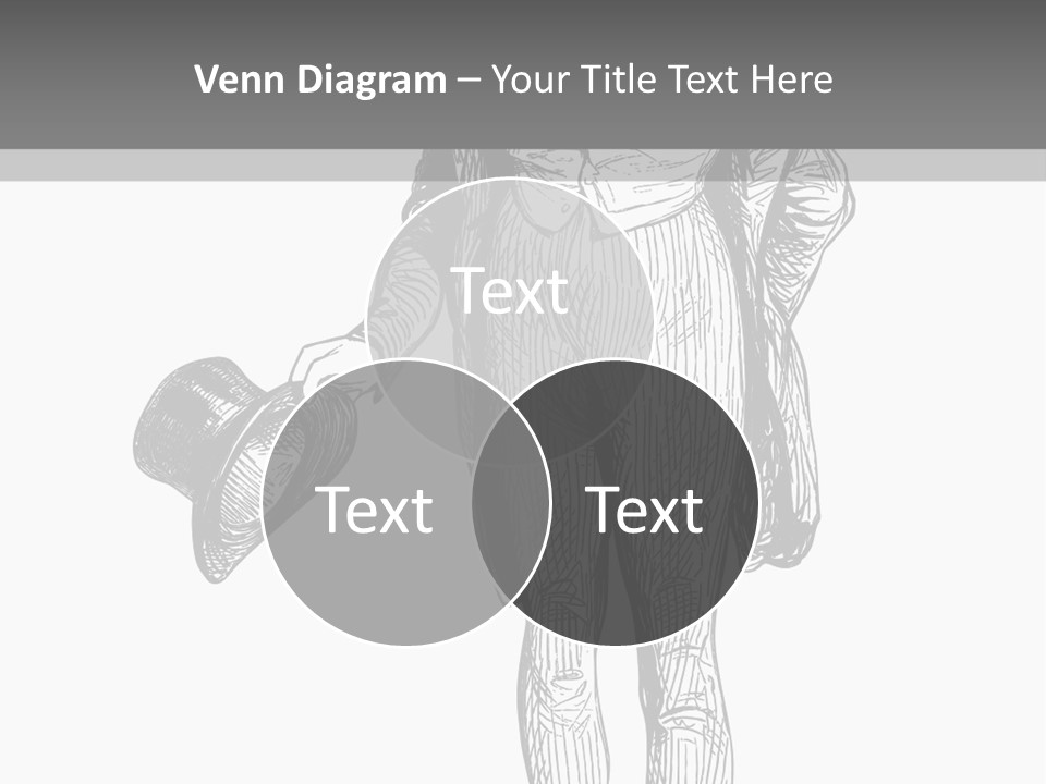 Man With Hat PowerPoint Template