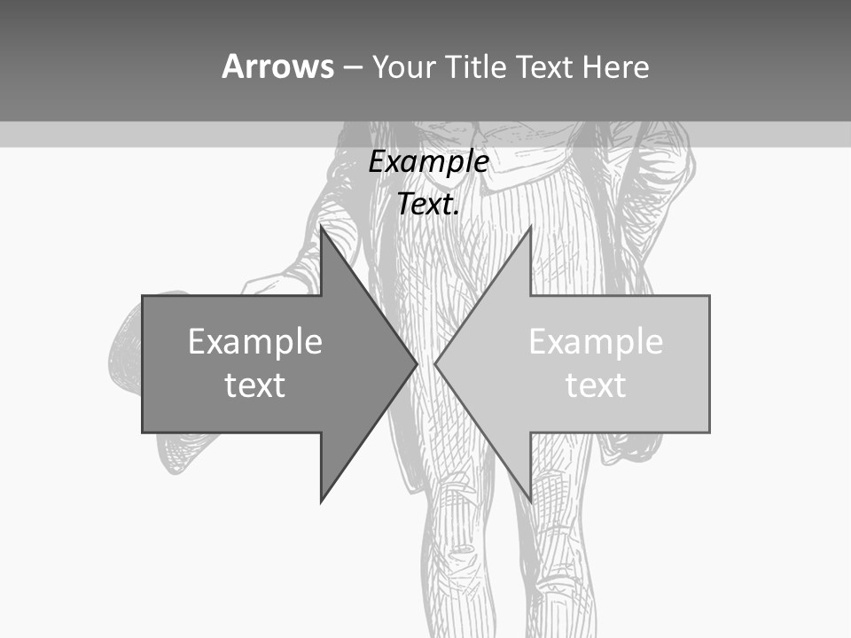 Man With Hat PowerPoint Template