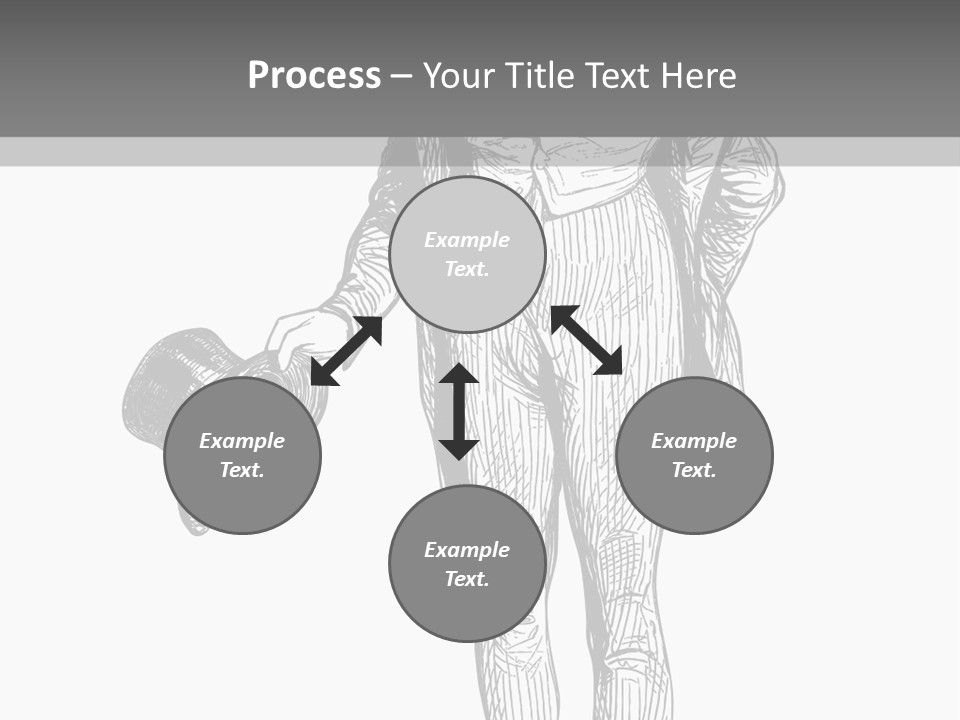 Man With Hat PowerPoint Template