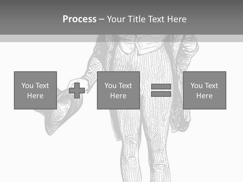 Man With Hat PowerPoint Template