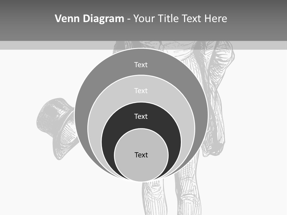 Man With Hat PowerPoint Template