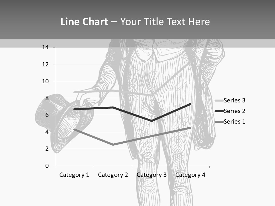 Man With Hat PowerPoint Template