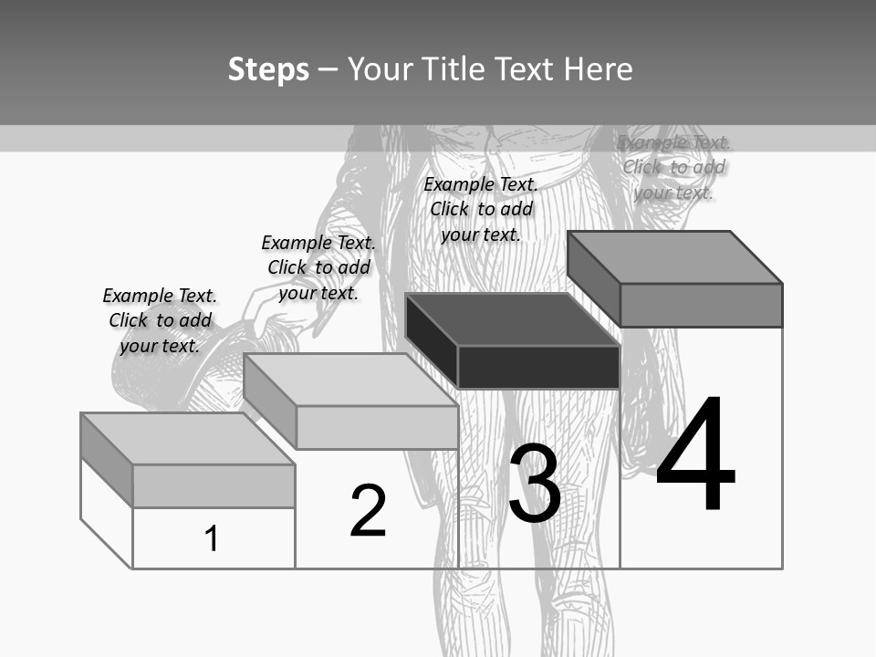 Man With Hat PowerPoint Template